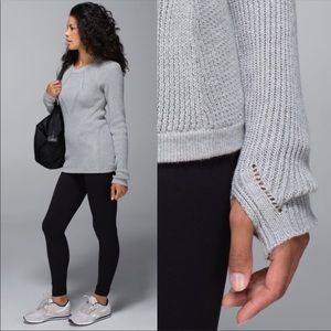 lululemon | The Sweater The Better Heathered Grey